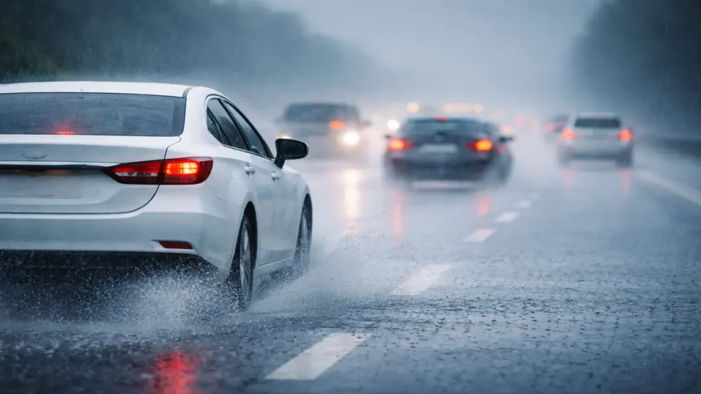 إرشادات مرورية ضرورية للسائقين للحد من الحوادث خلال فترات التقلبات الجوية الحادة
